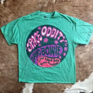 David Bowie Graphic Band Tee *s/m*
